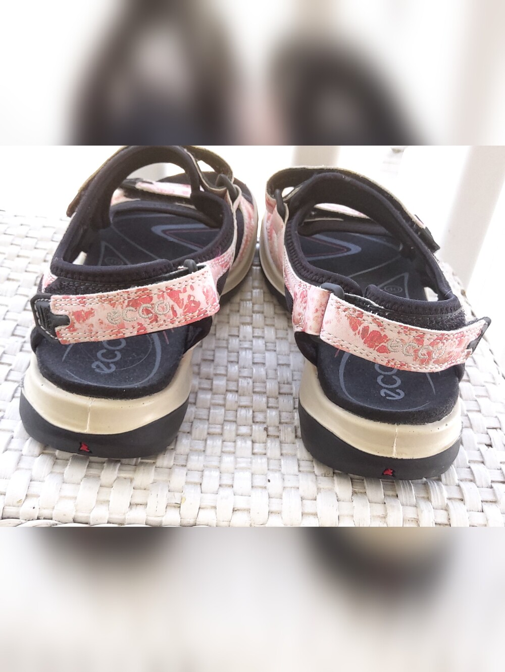 Ecco Yucatan Floral Sandals Size 9-9.5 - Picture 4 of 5
